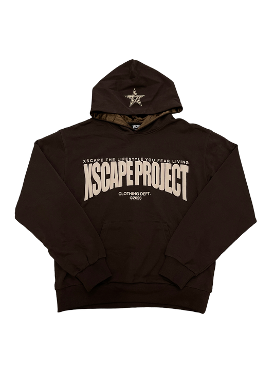 XSCAPE PROJECT V1 Hoodie (Mocha Brown)